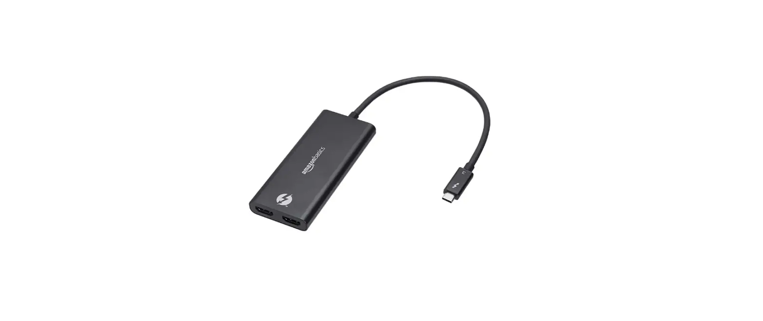 Amazon Basics B08989qnqq Thunderbolt 3 To Dual Hdmi Adapter Instructions