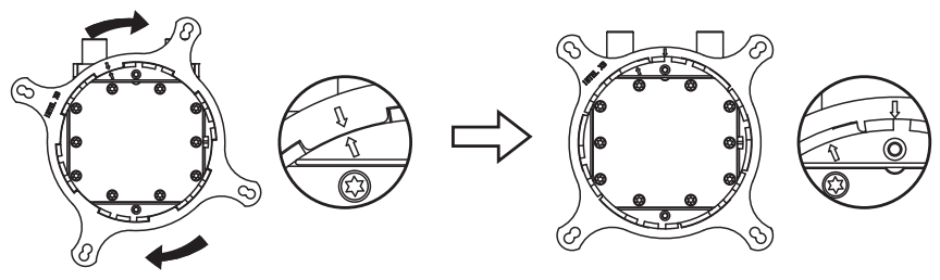 SILVER MONKEY SMX AIOSNO 240 Snowy ARGB CPU Cooler - fig 2
