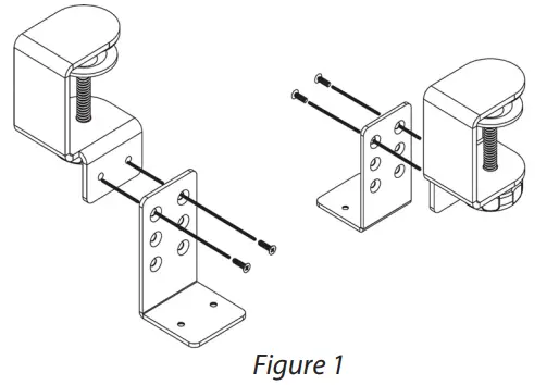 StarTech com KEYBOARD-TRAY-CLAMP1 Desk Clamp Keyboard Tray - fig 2