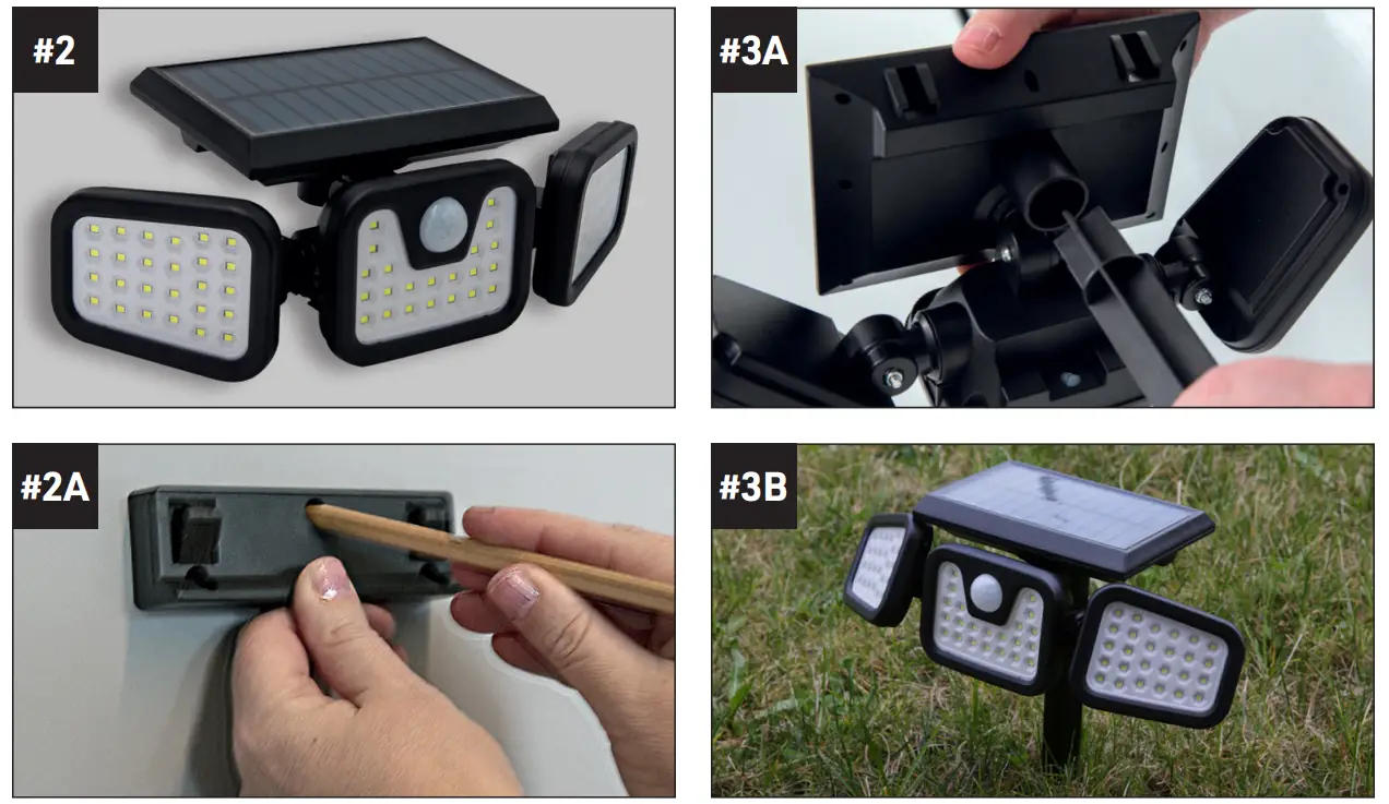 PAntA M33362 High Performance Solar Outdoor Light - Fig1