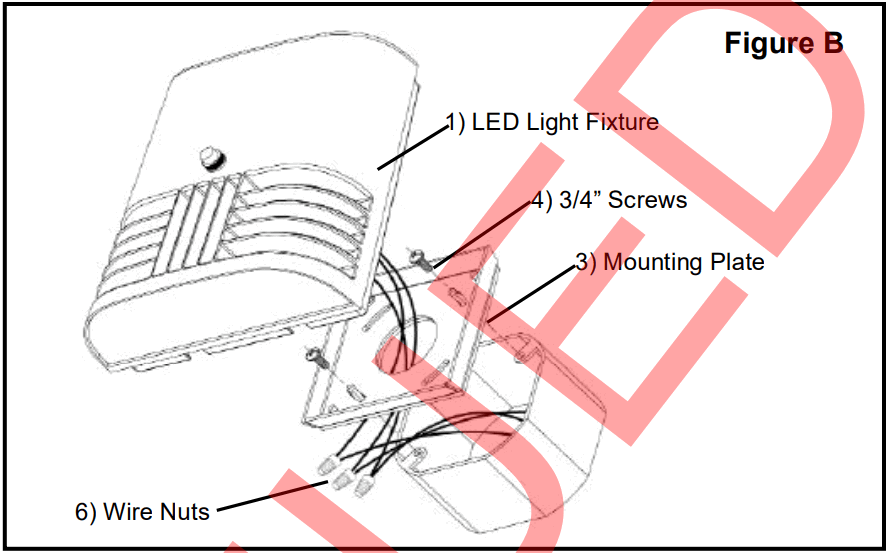 LITHONIA LIGHTING OLWX2 Low Profile LED Wall Pack - fig 4