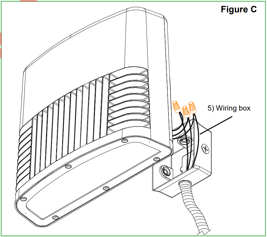 LITHONIA LIGHTING OLWX2 Low Profile LED Wall Pack - fig 5