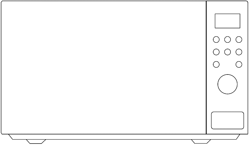 CAMEC 044431 20L Microwave Oven