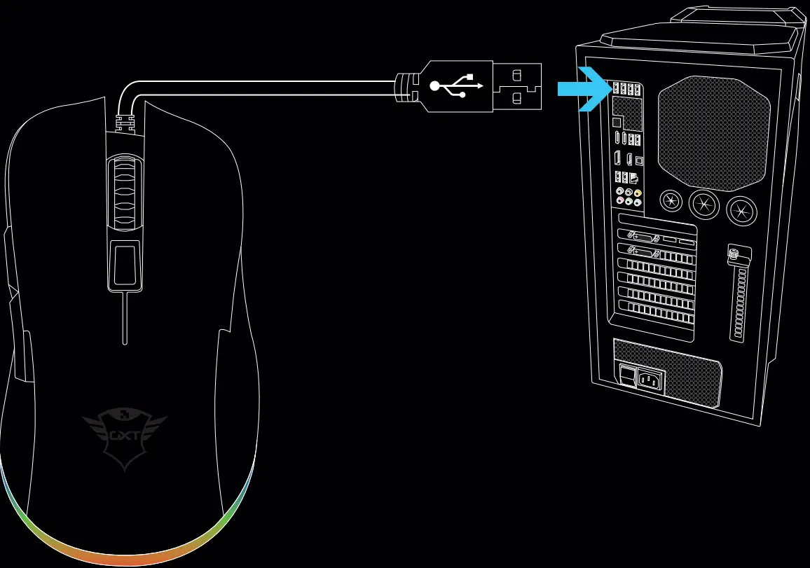 Trust 24309 Gaming Mouse-1