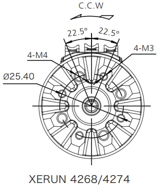 HOBBYWING XERUN Sensored Brushless Motor -- Specifications