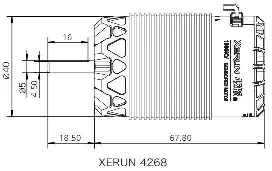 HOBBYWING XERUN Sensored Brushless Motor -- Specifications2