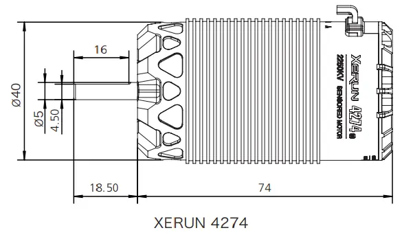 HOBBYWING XERUN Sensored Brushless Motor -- Specifications3