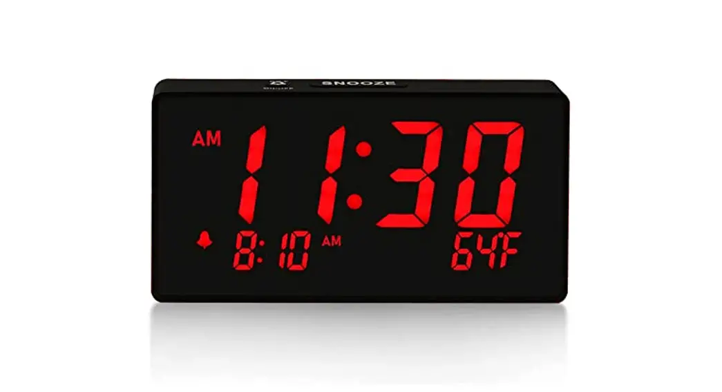 Rocam Cr01001e Digital Clock For Bedroom User Manual