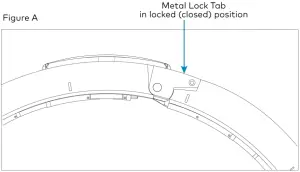 CRESTRON Ultimate 6.5 in. 2-Way All Weather In-Ceiling Speaker - metal lock 1