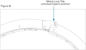 CRESTRON Ultimate 6.5 in. 2-Way All Weather In-Ceiling Speaker - metal lock 3