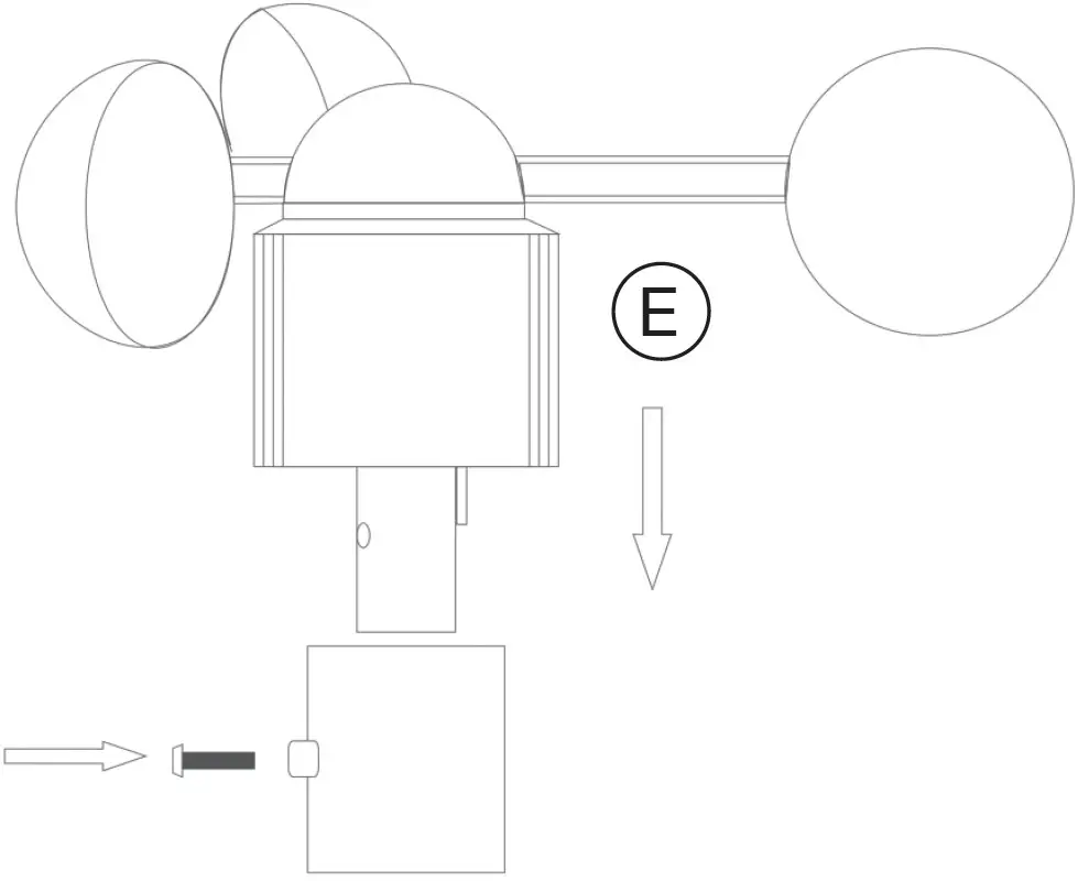 Fit the Wind Speed Sensor