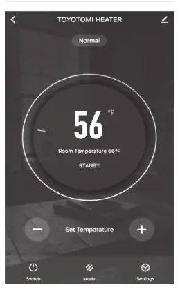 TOYOTOMI Laser 301 Heater - Instruction manual to connect and use the WiFi function 8