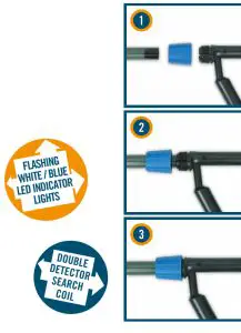 DISCOVERY CHANNEL DA05 Digital Metal Detector - Assrmbly