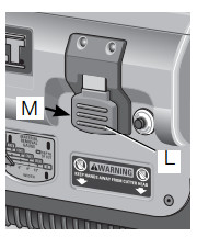 DEWALT DW735 13 Inch Heavy-Duty Portable Thickness Planer - Switch