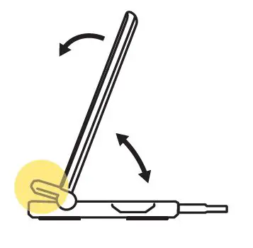 OTTER PRODUCTS OBFTC-0093-A Folding Wireless Charging Stand fig2