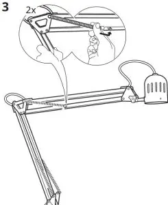 IKEA 004.249.85 TERTIAL Work Lamp - fig 3
