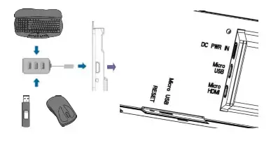 LG LD230EKS-FPN1 23 Inch Interactive Smart Shelf- USB connection