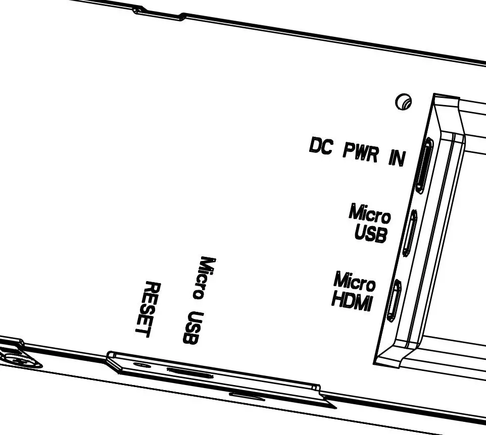 LG LD230EKS-FPN1 23 Inch Interactive Smart Shelf- external interface
