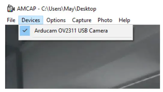 ArduCam B0322 USB Global Shutter Low Distortion Camera Module - Devices