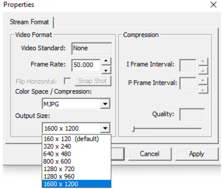 ArduCam B0322 USB Global Shutter Low Distortion Camera Module - Windows2