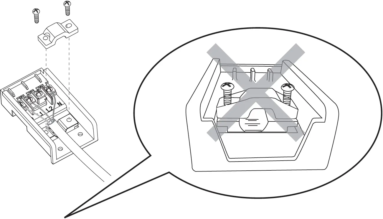Connecting the Hob to the Mains Power Supply 06