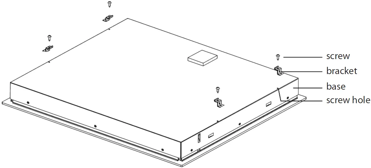 Fastening the Fixing Brackets 01