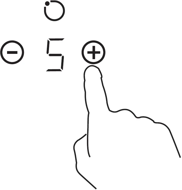 Setting the Timer to Turn Cooking Zones Off 01