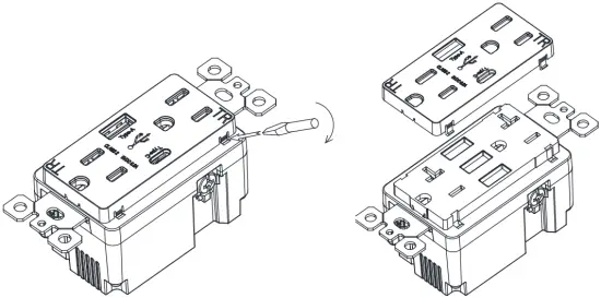 REPLACEABLE TOP COVER
