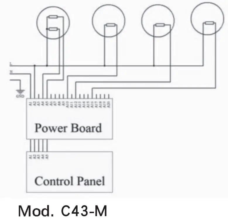 VIVOHOME VH812 Ceramic Hob User Manual - Circuit Diagram