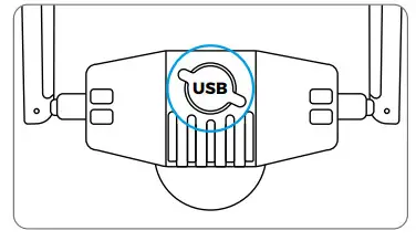 Reolink Duo 2K 4MP Twin Lenses Camera - Charge the Camera 3