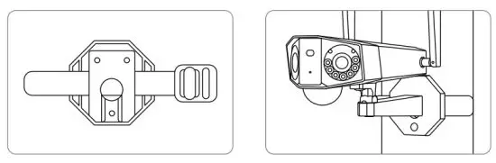 Reolink Duo 2K 4MP Twin Lenses Camera - Install the Camera with Loop Strap