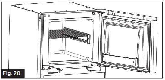 FURRION 12V Built-In Refrigerator - Adjusting 4