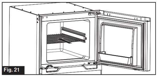 FURRION 12V Built-In Refrigerator - Adjusting 6
