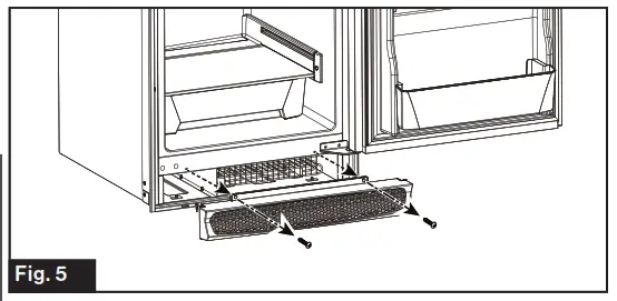 FURRION 12V Built-In Refrigerator - Sidewall 2