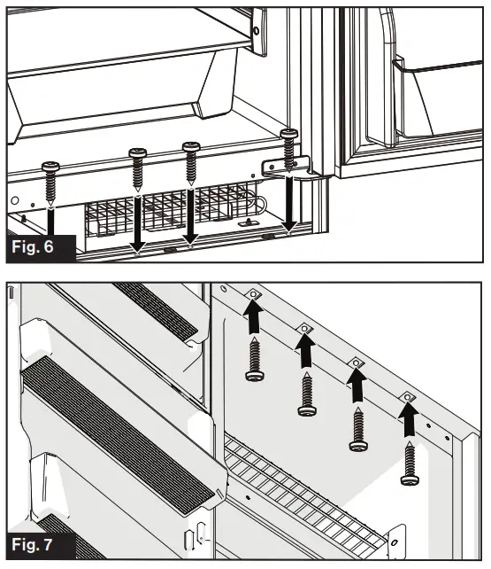diagramFURRION 12V Built-In Refrigerator - Sidewall 3