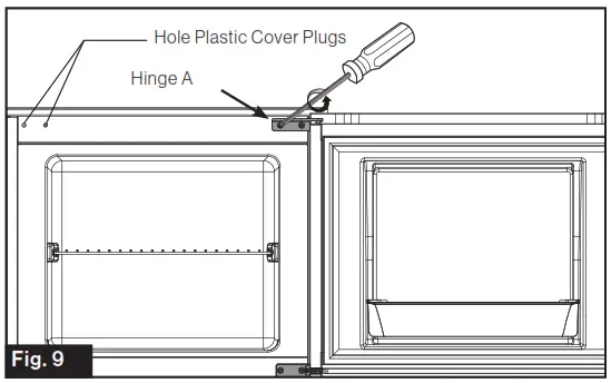 diagramFURRION 12V Built-In Refrigerator - Sidewall 6