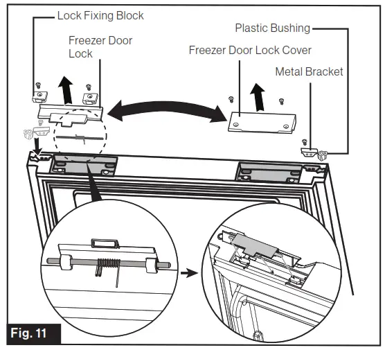 FURRION 12V Built-In Refrigerator - Sidewall 8