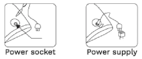 IKOHS 39517 Face Wave Silicone Face Brush Sound Massager - battry