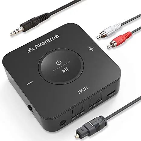 Avantree-TC200L-Lock-Portable-Low-Latency-Bluetooth-Transmitter-Receiver-Set-image