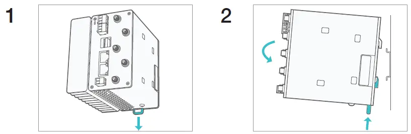 samsara IG41 Industrial Gateway Installation Fig1