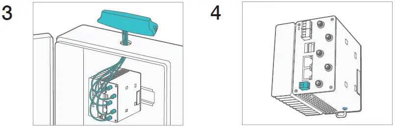 samsara IG41 Industrial Gateway Installation Fig2