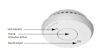 Siterwell Electronics GS511-B-H01 Smoke Alarm-fig2