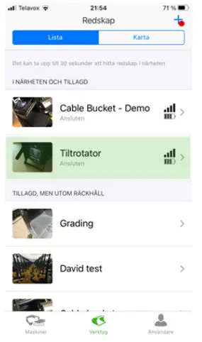 SVAB Quantum Tool Recognition - Tiltrotator TRM