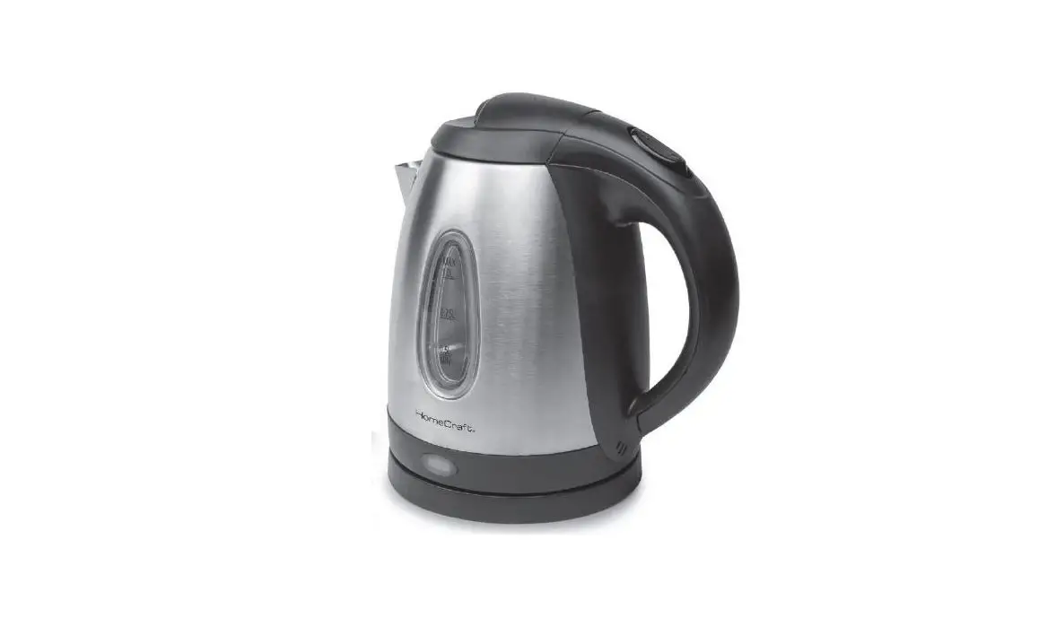 Homecraft Hcwkt1ss 1.0 Liter Brushed Stainless Steel Electric Water Kettle Instruction Manual