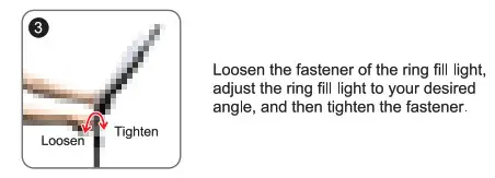 HUMBOLDT F-535 Ring Fill Light - fastemer