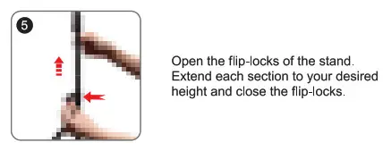 HUMBOLDT F-535 Ring Fill Light - flip