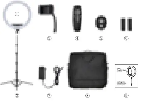 HUMBOLDT F-535 Ring Fill Light - package