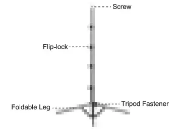 HUMBOLDT F-535 Ring Fill Light - tripot