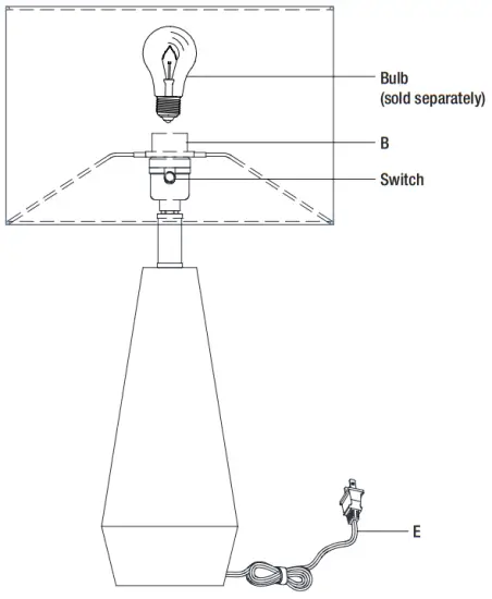 Installing the light bulb