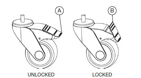 smirthwaite SW3161 Mobi Changing Table - Raising Safety Sides